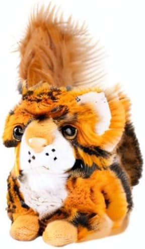 Randimals Randimini Collection Squiger - Squirrel and Tiger Floppy Plush Bean Filled Toy 6.5”, Soft & Huggable, Premium Quality Hybrid Animal Friend Encourages Adventure & Imagination