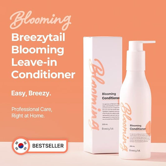 Blooming Dog Leave-in Conditioner, Loved by Top Korean Groomers, Adds Volume and Shine – Easy Breezy, Signature Blooming Powdery Scent, Professional Care at Home (6.76 fl oz/200 ml)