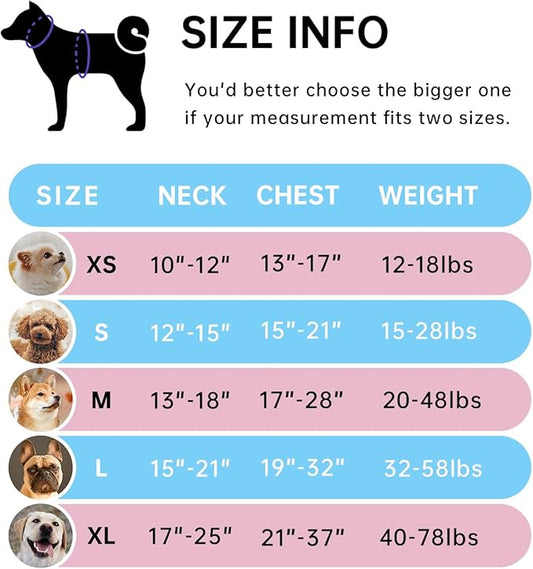 IVY&LANE No Pull Dog Harness with Leash Set, Reflective No Choke Pet Vest,Adjustable Oxford Dog Vest Harness with Easy Control Handle for Large Dogs (Checkered Blue,L)