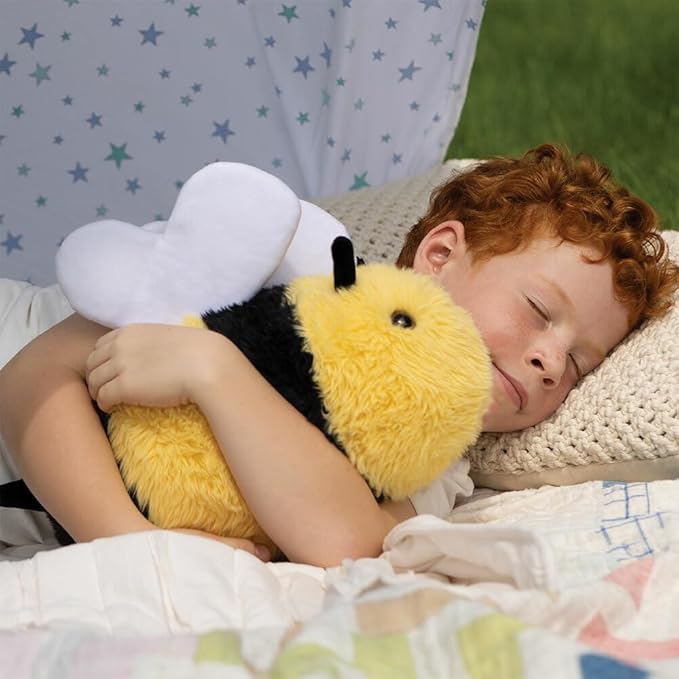 Vermont Teddy Bear Bee Plush - Bee Plushie, Yellow/Black, 18"