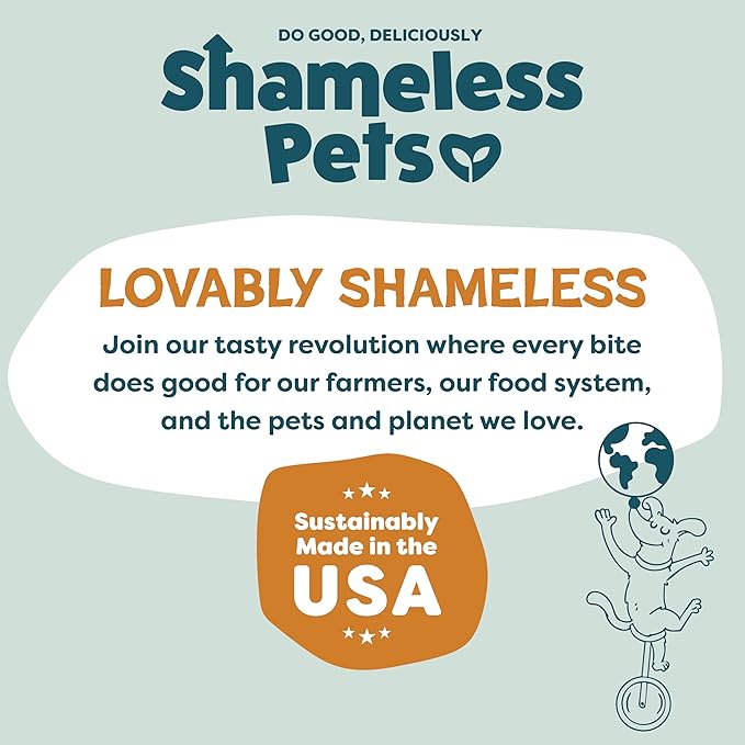 Shameless Pets Bone Broth Dog Training Treats – Soft, Natural Puppy & Dog Treats with Collagen – Healthy, Low-Calorie Training Chews for Small, Medium & Large Dogs - 8oz (Pack of 1)