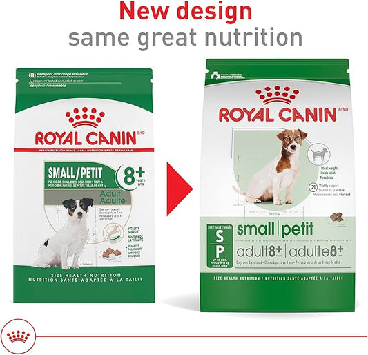 Royal Canin Size Health Nutrition Small 8+ Senior Dry Dog Food, 2.5 lb Bag