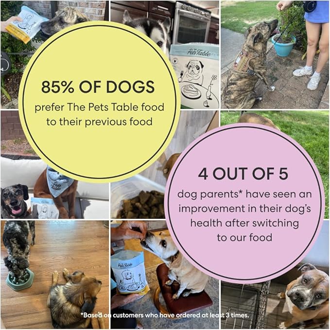 The Pets Table Grain Inclusive Air Dried Dog Food 2 Pack - Chicken & Sweet Potato + Lamb & Beef, 16 Ounce (Pack of 2)