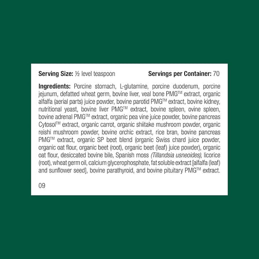 Standard Process Canine Enteric Support - Digestive System Support for Dogs - Nutritional Dog Supplement for Gut Health - Canine Supplement Formula to Aid Healthy Digestion - 110 g