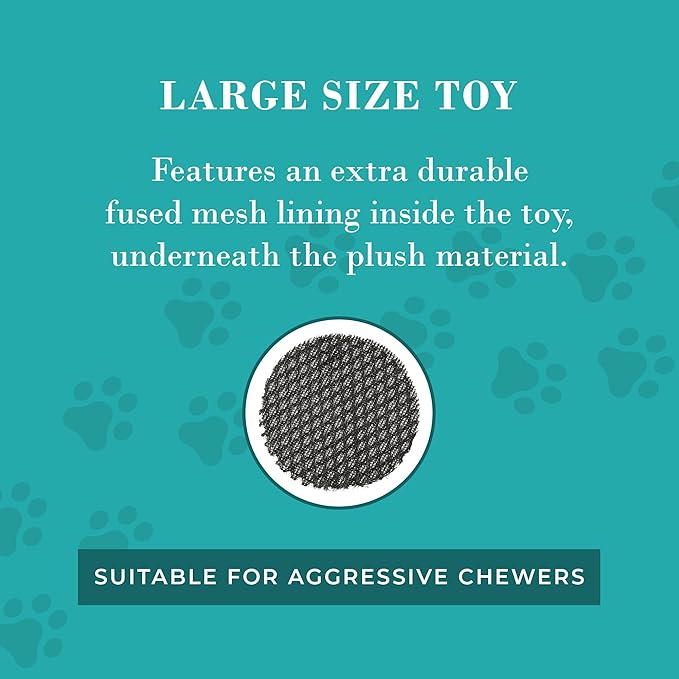 Haute Diggity Dog Woofford Reserve Bourbon Bottle Parody Plush Dog Toy for Medium & Large Dogs, Drink-Inspired Stuffed Dog Toys with Interactive Squeaker, Machine-Washable, Durable & Safe, One Size