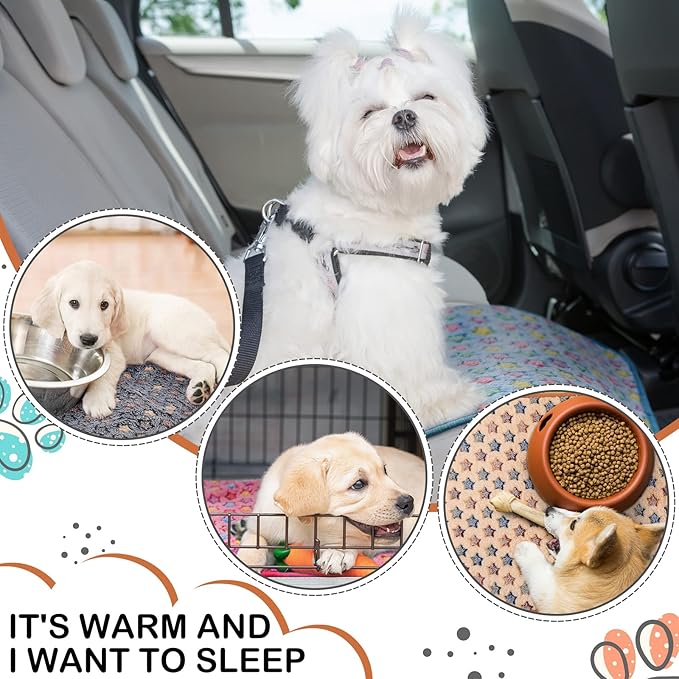 8 Pcs Guinea Pig Bedding Cage Liners Bulk Blankets Small Animal Flannel Throw Bedding Waterproof Absorbent Reusable Pet Pee Sleep Mat Pad Cover for Hamster Ferret(Star,12 x 12 Inch)
