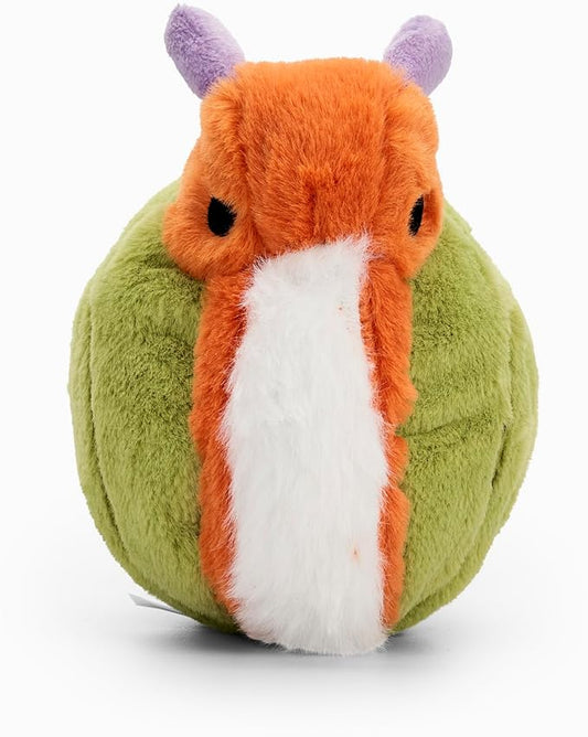 Flourish Pets 2 in 1 Multi-Layer Chew Toy for Active Dogs | Non-Toxic BPA Free Double Stitched Soft Fabric Exterior Dog Toys | Long-Lasting Dog Plush Toys – Snail 3.5"