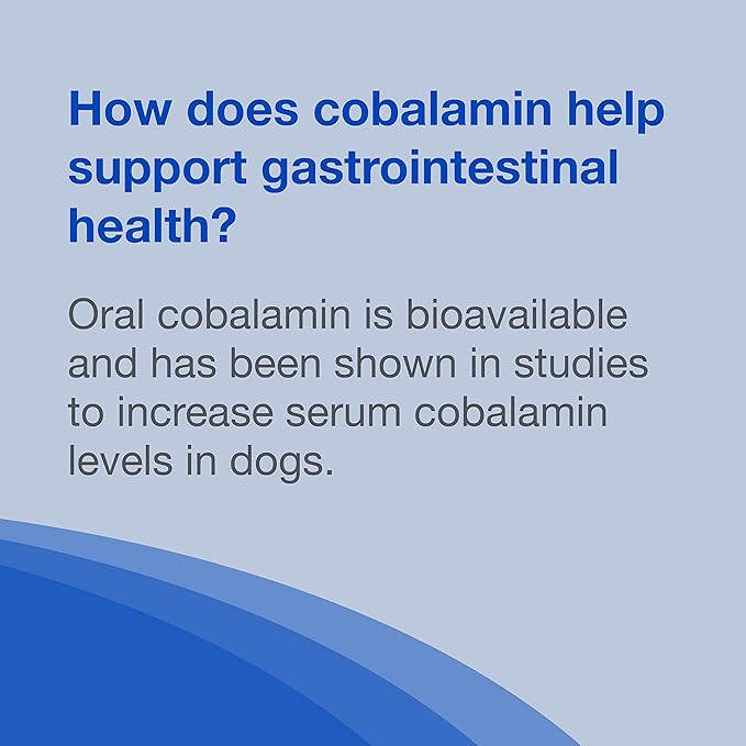 Nutramax Laboratories Cobalequin B12 Supplement for Medium to Large Dogs, 45 Chewable Tablets, Hydrolyzed Chicken, 2.08 ounces