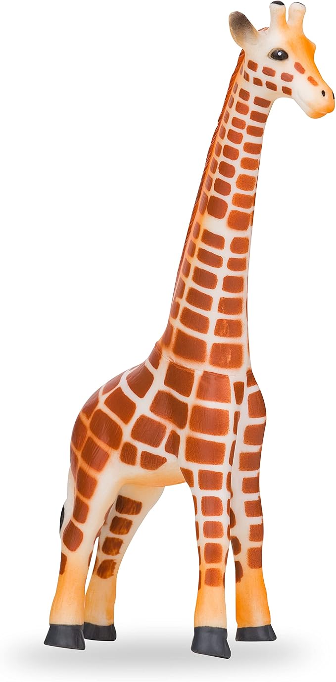 Learning Minds Set of 8 Jumbo Safari Animals Figures - Zoo Animals for Toddlers 1-3 - Jungle Animals Figures - Toy Animals for Kids Age 18 Months Plus - Animal Toys for Kids 1,2,3 Years Old