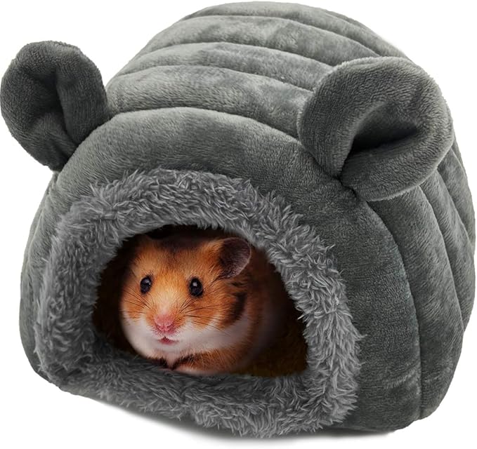 KAMEIOU Luxury Pet Bed for Small Animals - Waterproof Oxford Cloth, Super Soft Plush Filling, Non-Slip Base, Suitable for Guinea Pig, Hamster, Hedgehog, Rabbit, Chinchilla
