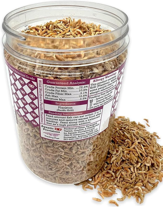 Northern Pacific Plankton High Protein Freeze Dried Floating Fish Food 4 oz