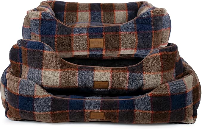 Pendleton Berber Kuddler Dog Bed - Mountain Plaid, XL