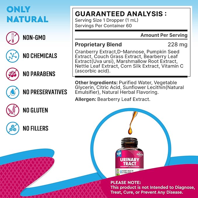 Natural Urinary Tract Supplement for Dogs and Cats