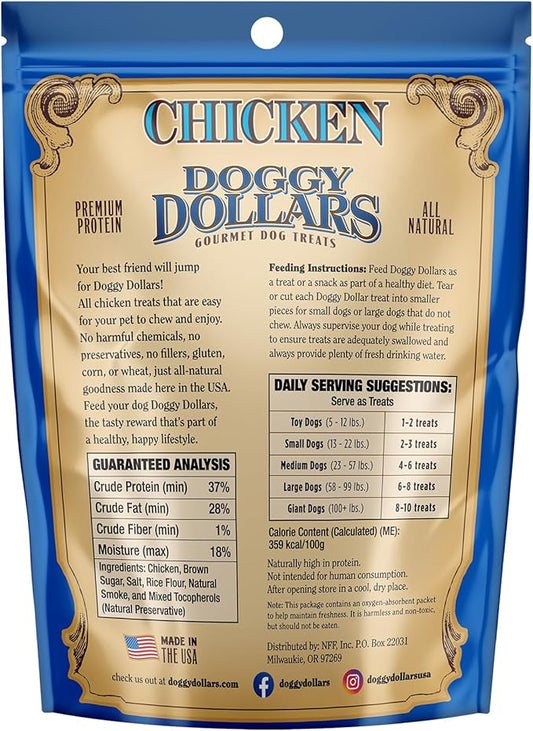 – Natural Gourmet Chicken Dog Treats (4oz)