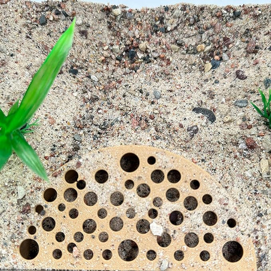 Shrimp Breeding Protector | Shrimp Breeding Cave Aquarium Tunnel | CTWPets (White)