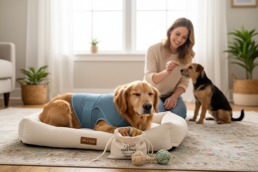 🐾 Anxiety Solutions for Dogs: The Best Calming Products and Training Tips