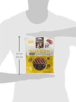 Rachael Ray Nutrish Burger Bites Dog Treats, Beef Recipe With Bison, 12 oz. Pouch