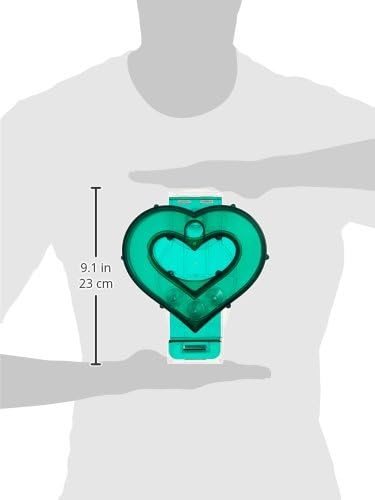 Featherland Paradise - Creative Foraging Systems Mastermind Heart, Interactive Cage-Mounted Bird Treat Toy