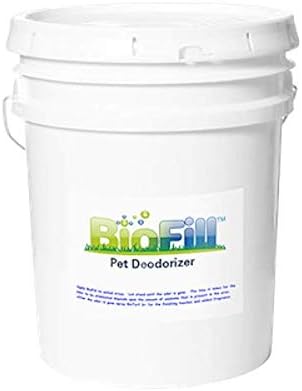 BioTurf Granular Turf Infill – Yard Odor Eliminator for Artificial Grass & Dog Runs – Natural Turf Deodorizer for Pet Urine & Feces Neutralizer – Safe for Kids & Pets – 5 Gallon Pail