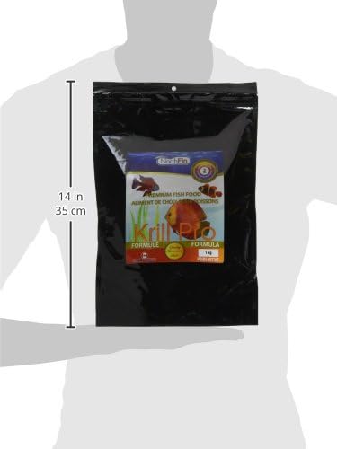 Northfin Fish Food Krill Formula Slow Sinking Pellets (2mm 1kg)