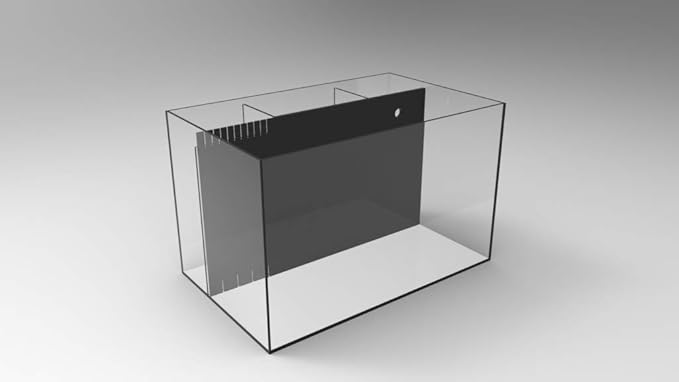 24 Gallon All in One Aquarium, Starfire/Low Iron Glass, Return Pump Included, Ready to get Wet!