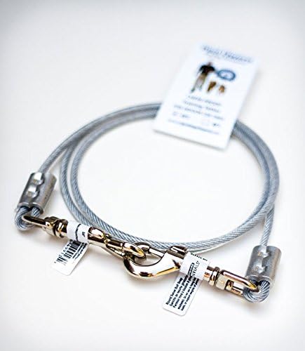 Paul Owens, The Original Dog Whisperer 4 Ft. Chew-Proof Training Tether for Dogs & Puppies