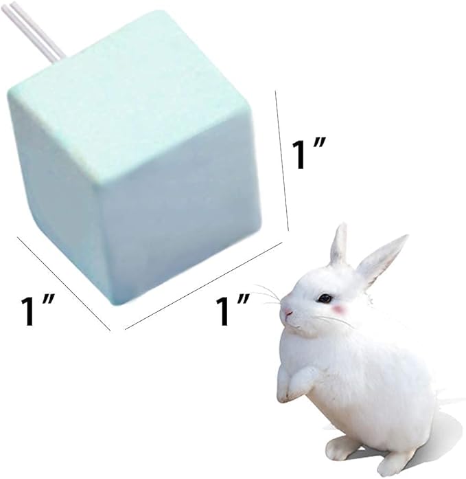 8Pieces Rat Lava Block Chinchilla Bites Calcium Cubes Stone Hamster Grinding Teeth Supplies Mineral Pumice Chew Toy for Gerbil Guinea Pig Mouse