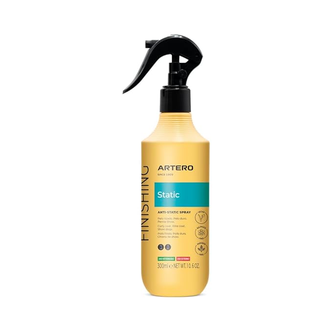 Artero Cosmetics Static Dog Control Spray 4.6 Ounce