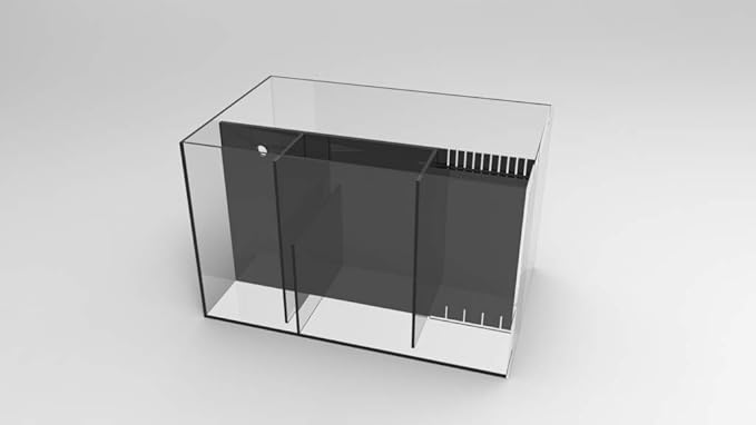 24 Gallon All in One Aquarium, Starfire/Low Iron Glass, Return Pump Included, Ready to get Wet!