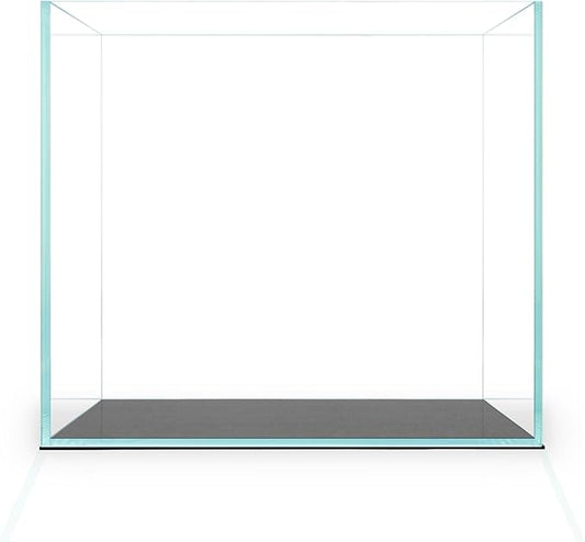 1 Gallon Rimless Fish Tank - 6.29 x 6.29 x 6.29 Inches Cube Style Aquarium - Clear Glass, Space Saving, Durable
