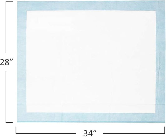 BV Puppy Pads XL 20 Count 28"x34" - Leak-Proof Pee Pads for Dogs with 6-Layer Design, Rapid Dry Sheet & Attractant - Dog Pad Extra Large with Odor Control - Perfect for Big Dogs & Indoor Use