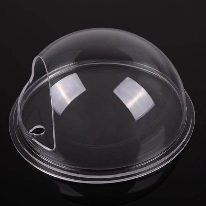 Mipcase Air Plants Fish Aquarium Fish Tank, Wall Mounted Fish Bowl Hanging Aquarium Fish Tank Vase Transparent Small for Home Office Room Decor (15cm Diameter) Betta Glass Vase