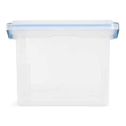 Sterilite Box Gasket Blue Aquarium 32 QT 19334304
