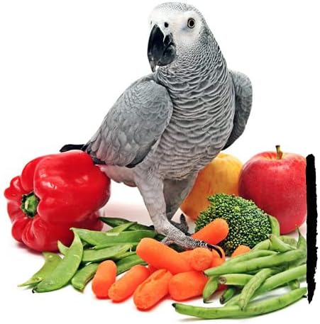 Parrot Food - Parakeet & Cockatiel Food - Cooks in 3-15 min with Natural & Organic Grains, Legumes, Healthy Fruits, Vegetables & Spices