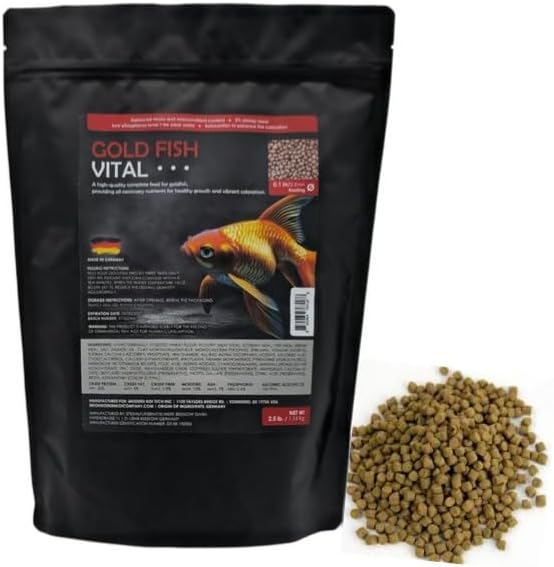 Goldfish Fish Food (1 Pack 2.5lb)