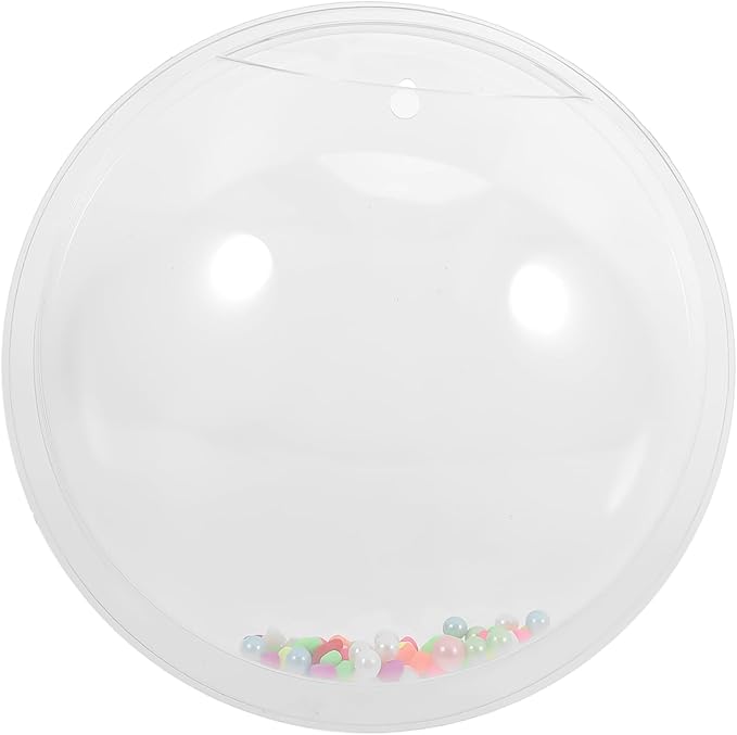 POPETPOP Fish Bowl - Wall Mounted Acrylic Transparent Mini Aquariums Betta Cups -Hanging Round Glass Bowl Vase Fish Tank Home Decor