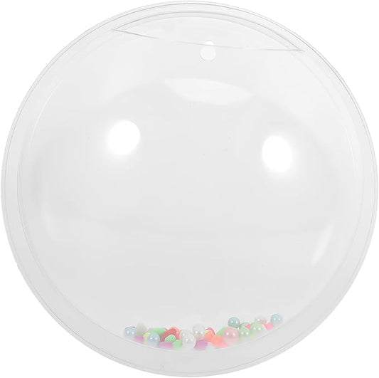 POPETPOP Fish Bowl - Wall Mounted Acrylic Transparent Mini Aquariums Betta Cups -Hanging Round Glass Bowl Vase Fish Tank Home Decor