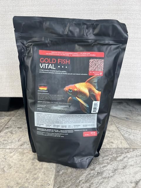 Koi Vital Goldfish Fish Food (2 Pack 2.5lb)