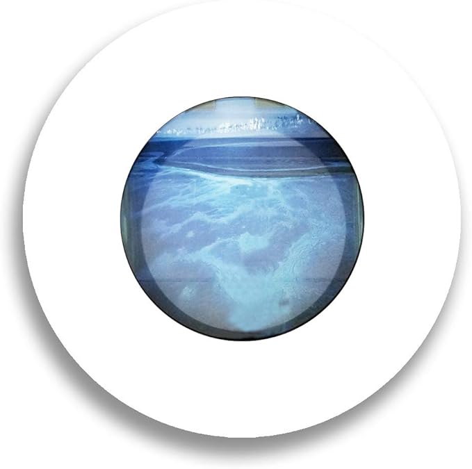 AA-Porthole-MWHITE 2.0 Wall Mounted Aquarium, Matte White