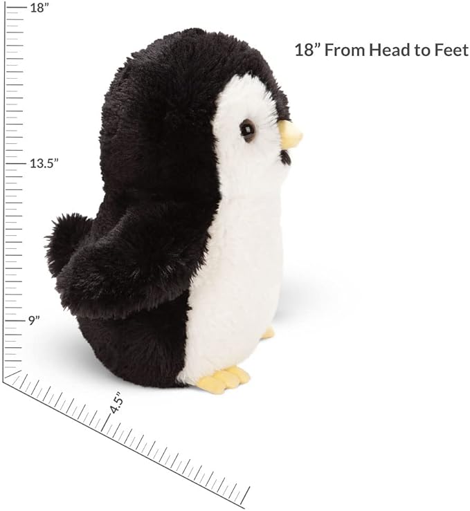 Vermont Teddy Bear Penguin Plush - Penguin Stuffed Animal, Black, 18 Inch