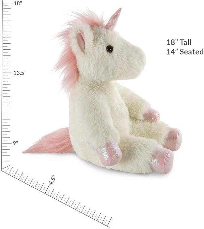 Vermont Teddy Bear Unicorn Stuffed Animal - Oh So Soft Stuffed Unicorn, 18 Inch