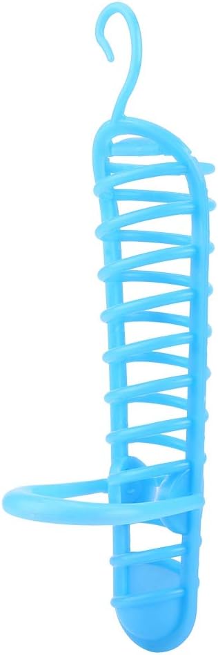 Parrots Feeder Basket, Milet Holder Feeder, Bird Cage Treat Holder for Fruit and Vegetable Milet Containers, Pet Birds Hanging Foraging Toys (Blue)