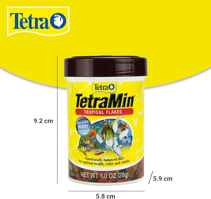 TetraMin Nutritionally Balanced Tropical Flake Food for Tropical Fish