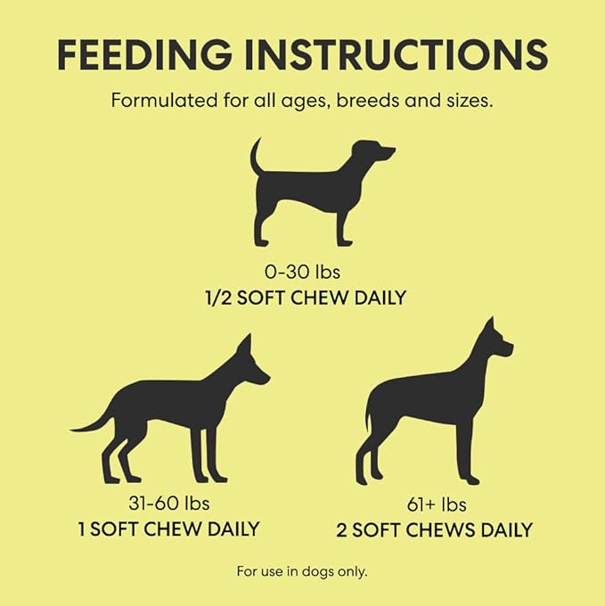 The Pets Table 8-in-1 Soft Chews Chicken Flavored All in One Supplement for Dogs - Dog Multivitamin Supports Mobility, Gut & Heart, 50 Chews
