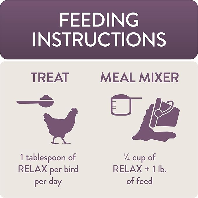 Relax, Functional Poultry Treats for Calming Support, 1.5 lb