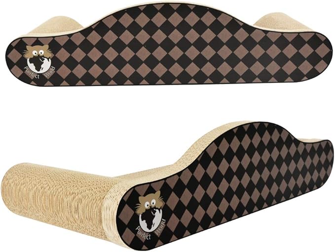 Cat Scratcher - Cat Lounge - Checker Board
