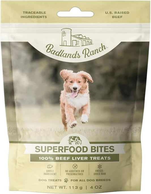 4 oz. Beef Liver, Wild Salmon, Chicken Breast, Superfood Bite Bundle