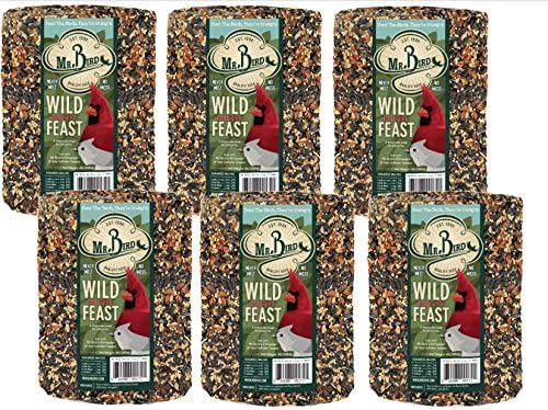 Mr. Bird Wild Bird Feast Birdseed Cylinder - 6 Diameter