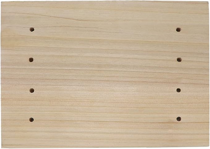 Wontee Wooden Scratch Pad for Rabbit, Guinea Pig, Chinchilla, Ferret (A)