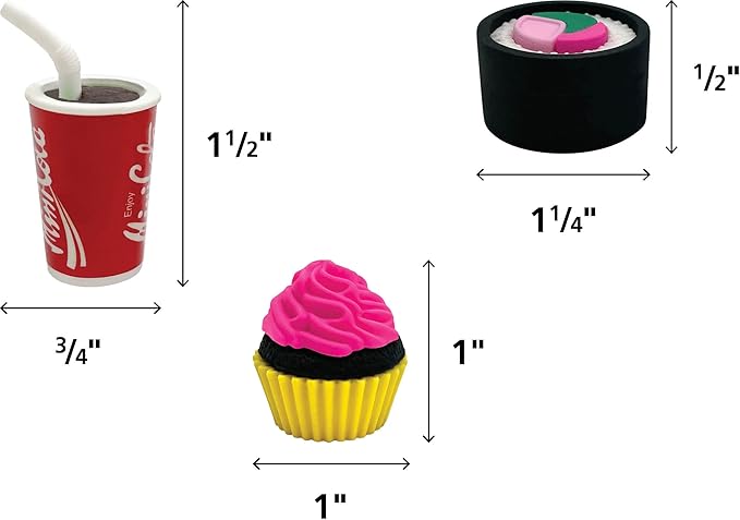 Teacher Created Resources Desk Pets - Assorted Food (40 Pack)